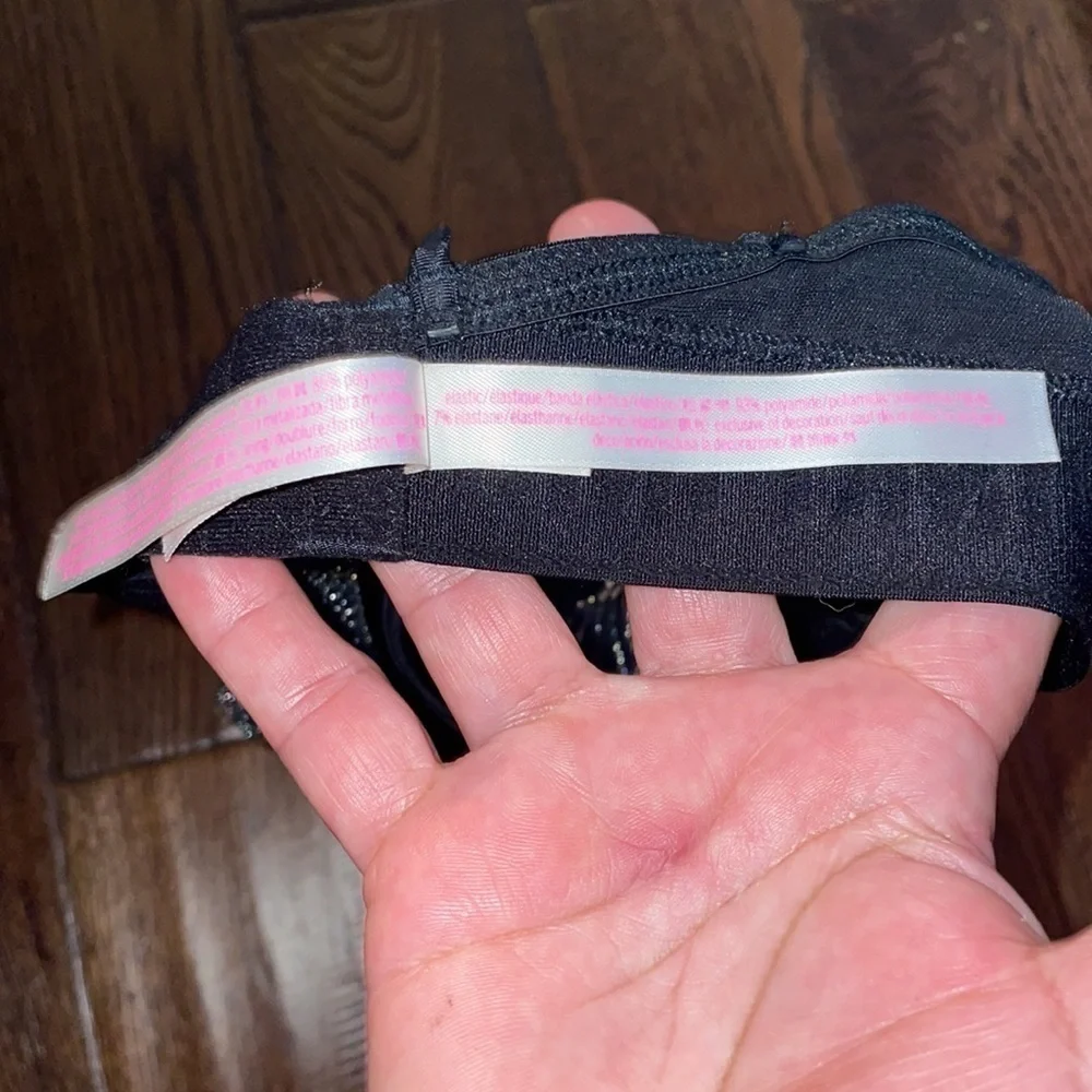 PINK VS Unlined Bralette Size L